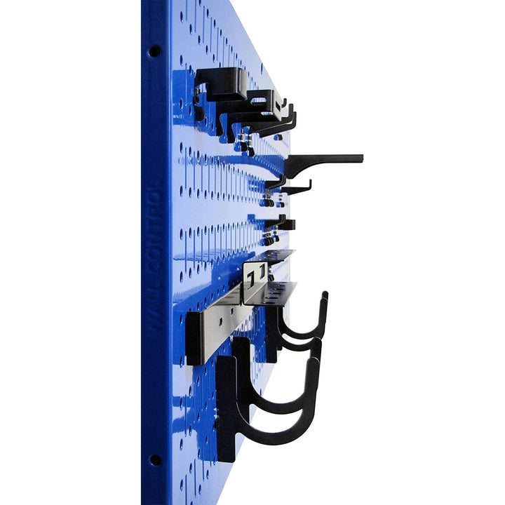 Wall Control 32" x 16" Horizontal Pegboard Garage Tool Organizer, Blue (3 Pack)