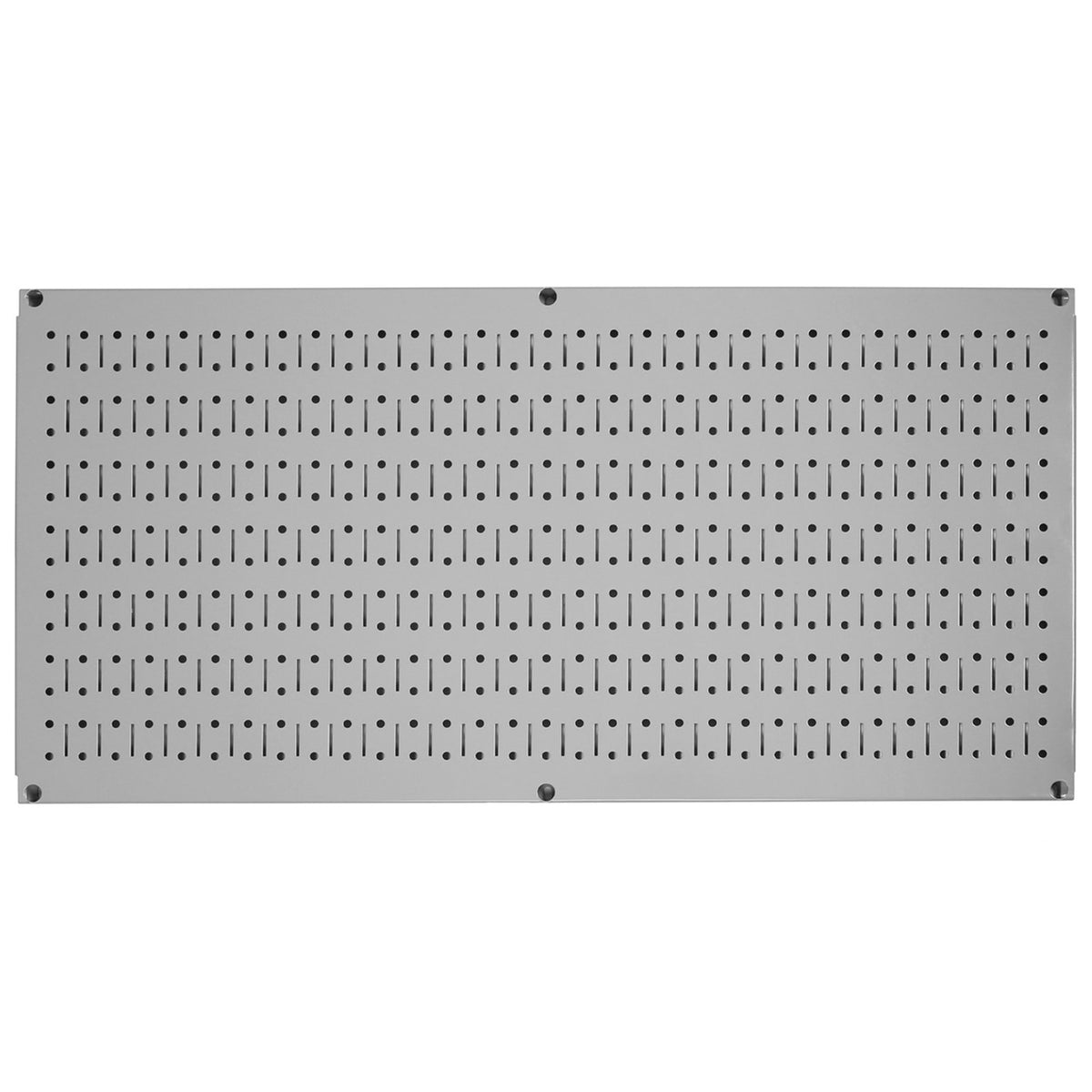 32" x 16" Horizontal Pegboard Garage Tool Organizer, Gray (3 Pack) (Used)