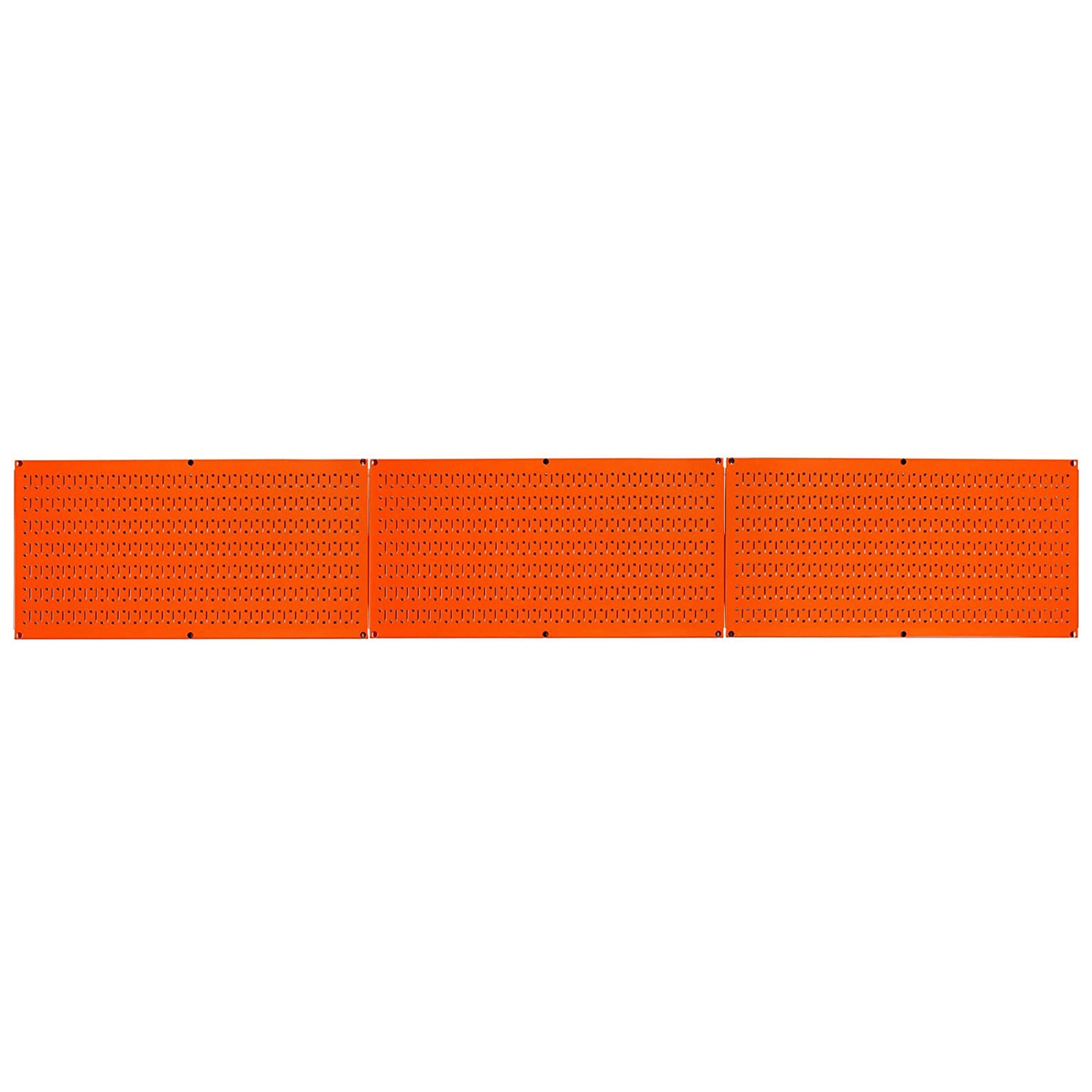 Wall Control 32" x 16" Horizontal Pegboard Garage Tool Organizer, Orange (3 Pk) - VMInnovations