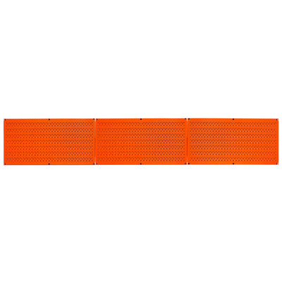 Wall Control 32" x 16" Horizontal Pegboard Organizer, Orange (3 Pk) (Open Box) - VMInnovations