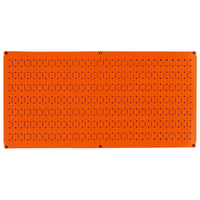 Wall Control 32" x 16" Horizontal Pegboard Organizer, Orange (3 Pk) (Open Box)