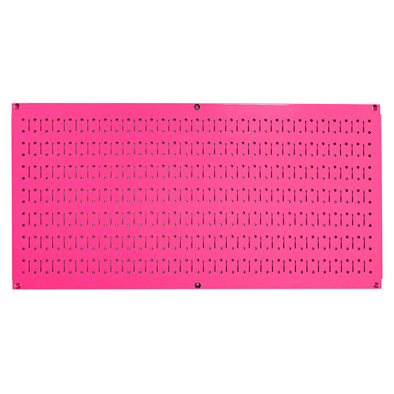 Wall Control 32" x 16" Horizontal Pegboard Garage Tool Organizer, Pink (3 Pack)