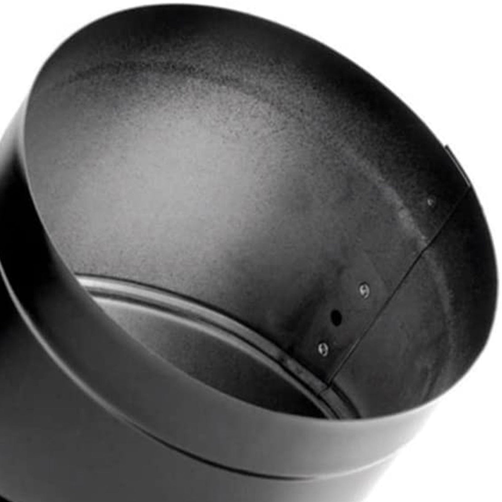 DuraVent  6" Drip Free Single Wall 45 Degree Elbow Stove Pipe, Black (Open Box) - VMInnovations