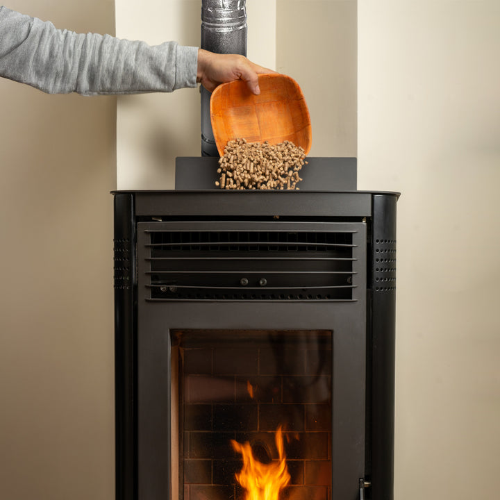 DuraVent PelletVent 36" L x 3" Diameter Double Wall Straight Steel Stove Pipe - VMInnovations