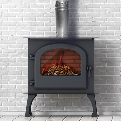 DuraVent PelletVent 36" L x 3" Diameter Double Wall Steel Stove Pipe (Used) - VMInnovations