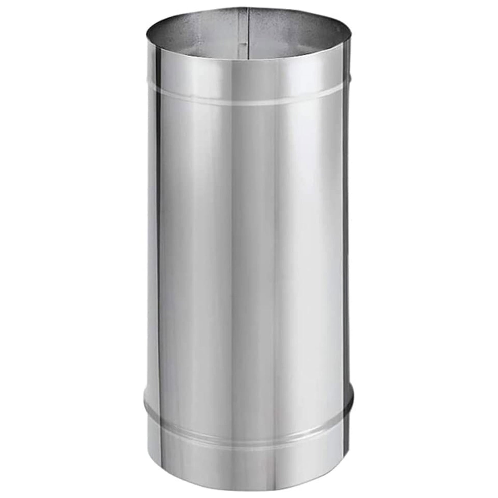 DuraVent DuraBlack 24"x8" Diameter Single Wall Stainless Steel Stove Pipe (Used) - VMInnovations