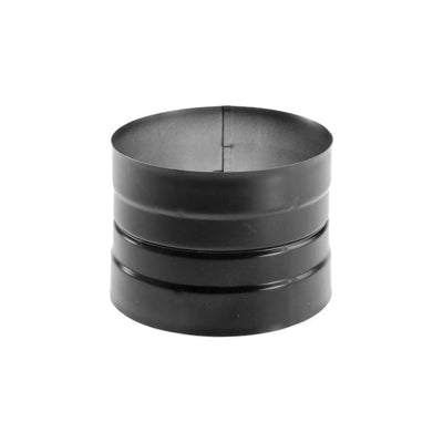 DuraVent DuraBlack 6" Single Wall Drip Free Stove Top Adapter, Blk(Open Box)