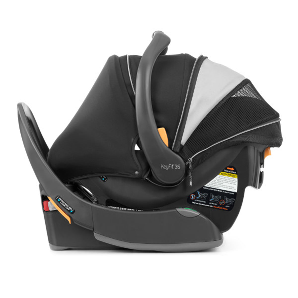 Chicco Bravo Primo Trio Quick-Fold Stroller Travel System, Springhill/Black - VMInnovations