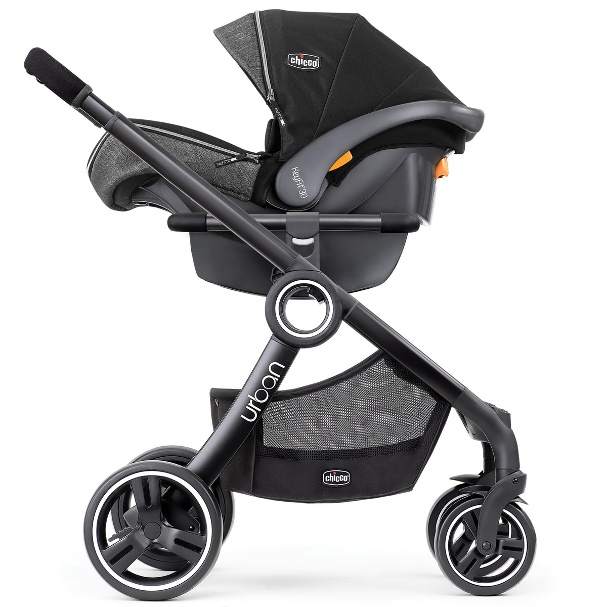 Chicco KeyFit 30 Zip Supportive Infant Rear Facing Car Seat with Base, Black - VMInnovations