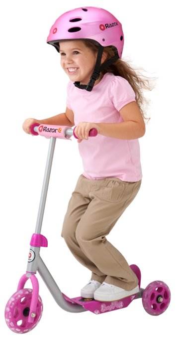 Razor Jr. Lil' Kick Beginner Kids Scooter (Pink) - Open Box