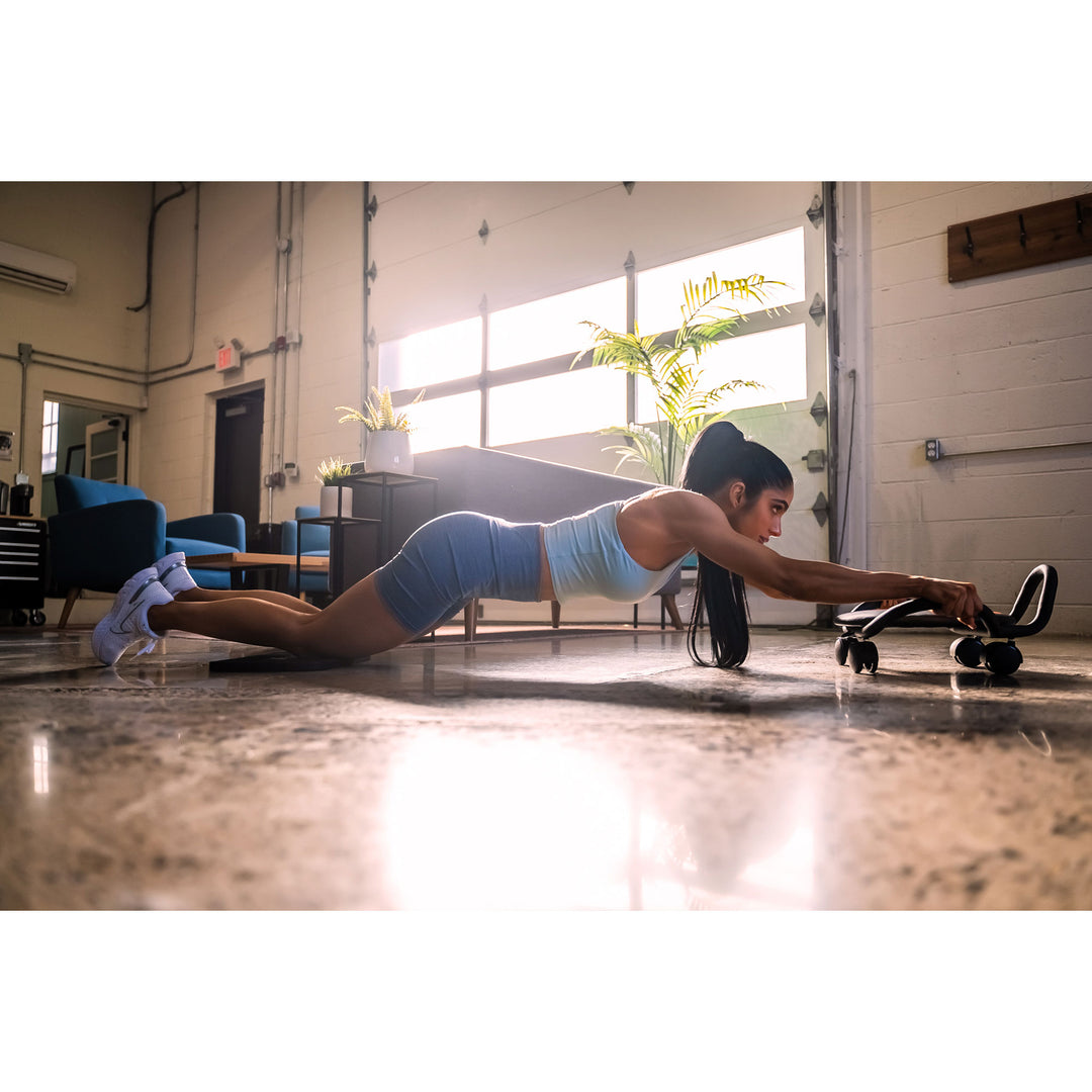 AB Dolly Home Core Training Abs Exercise Machine Workout Equipment (For Parts) - VMInnovations