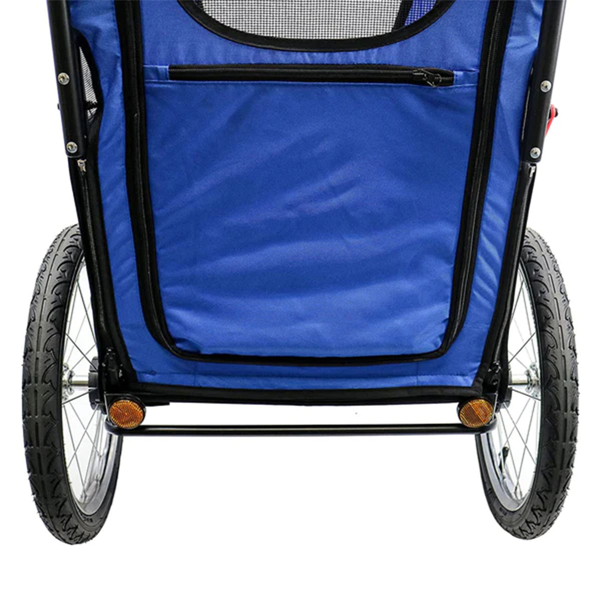 Petique Trailblazer Medium-Sized Ventilated Pet Jogger Dog or Cat Stroller, Gray