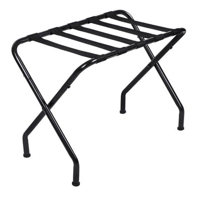 SONGMICS 27" Heavy Duty Foldable Steel Frame Luggage Rack,Black (Open Box) - VMInnovations