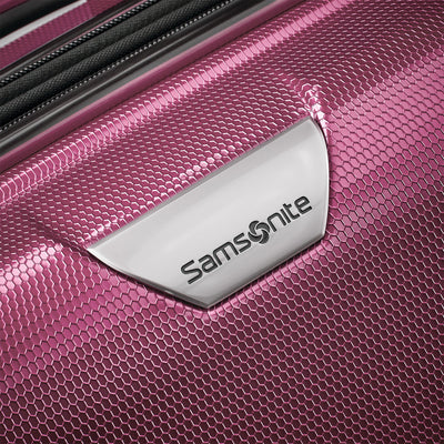 SWERV DLX 21" Hardside Lightweight Spinner Luggage, Solar Rose (Open Box) - VMInnovations