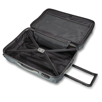 Samsonite SWERV DLX 28In Hardside  Spinner Luggage w/TSA Lock, Silver (Used)