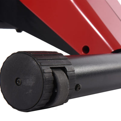 Stamina X Magnetic Compact Rowing Machine w/Smart App, Black/Red (Open Box) - VMInnovations