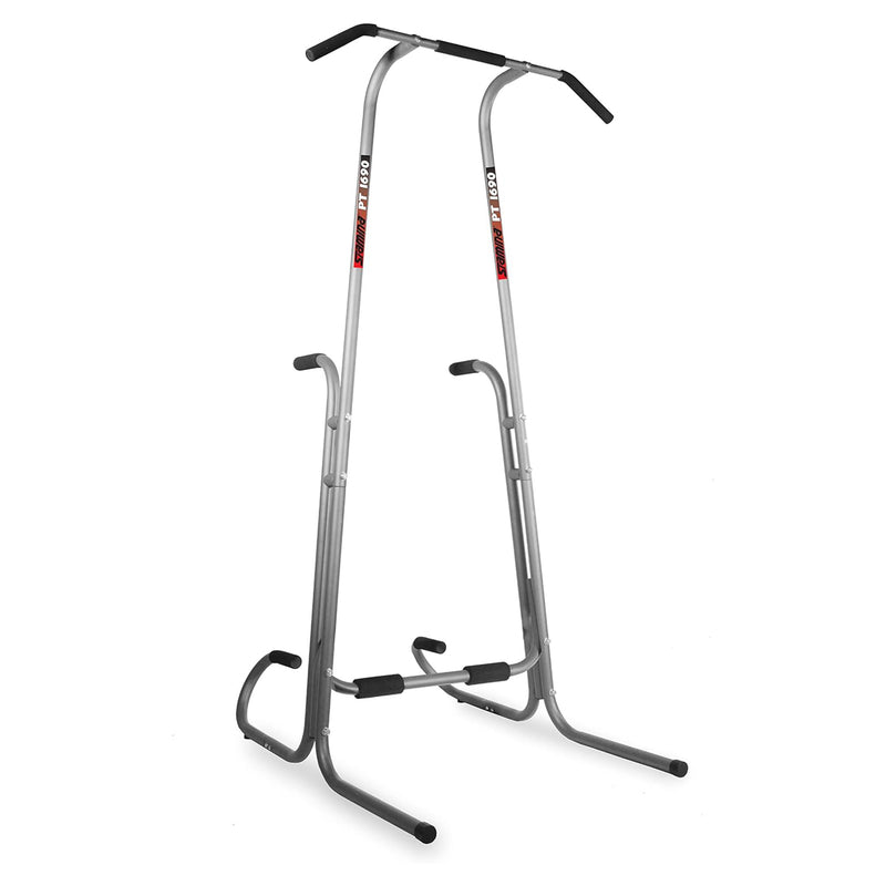 Stamina 1690 Power Tower Dip Pull Up Bar Exercise Station w/ Smart App (Used)