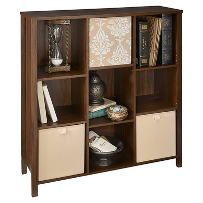 ClosetMaid Adjustable 9 Cube Organizer Bedroom Storage Cubicle Shelf Bookcase - VMInnovations