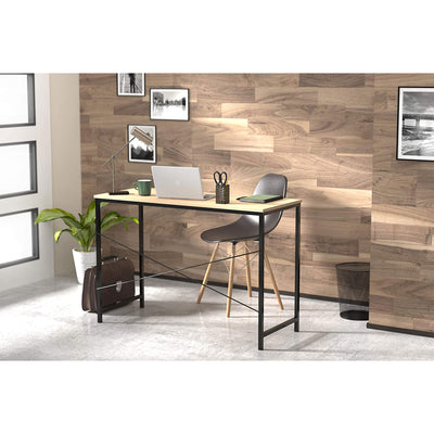ClosetMaid Console Table/Desk, Home Decor Accent Entryway Furniture, Natural - VMInnovations