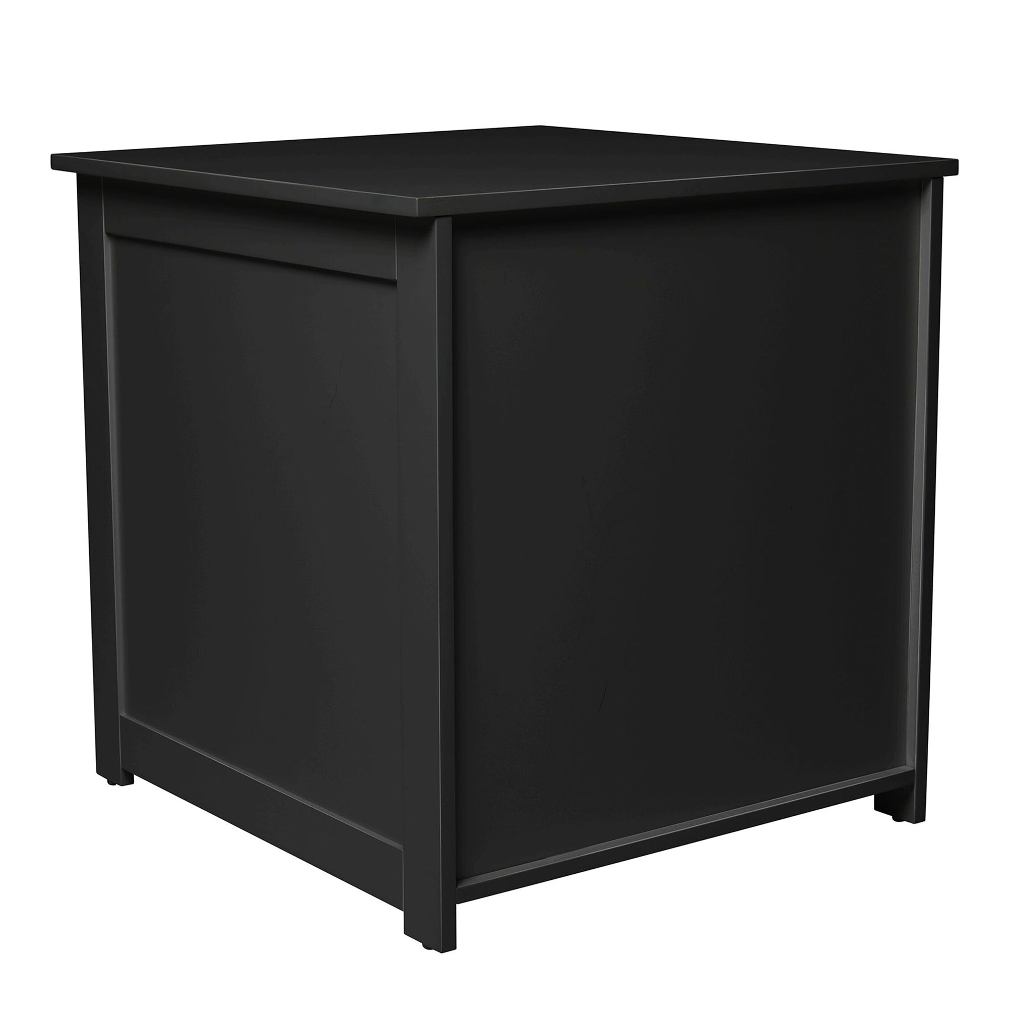 zoovilla Kitty Litter Loo Indoor Hidden Litter Box Furniture Enclosure, Black + Merry Products Decorative Cat Enclosed Litter Box Washroom Night Stand, Espresso