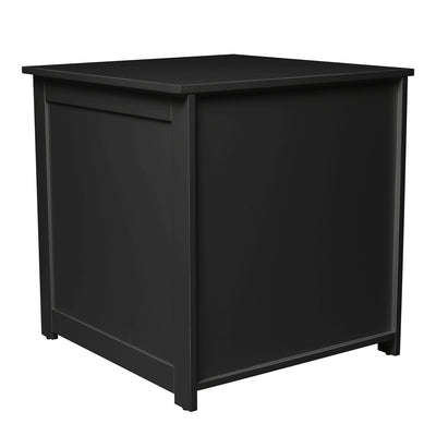 zoovilla Kitty Litter Loo Indoor Hidden Litter Box Furniture Enclosure, Black + Merry Products Decorative Cat Enclosed Litter Box Washroom Night Stand, Espresso