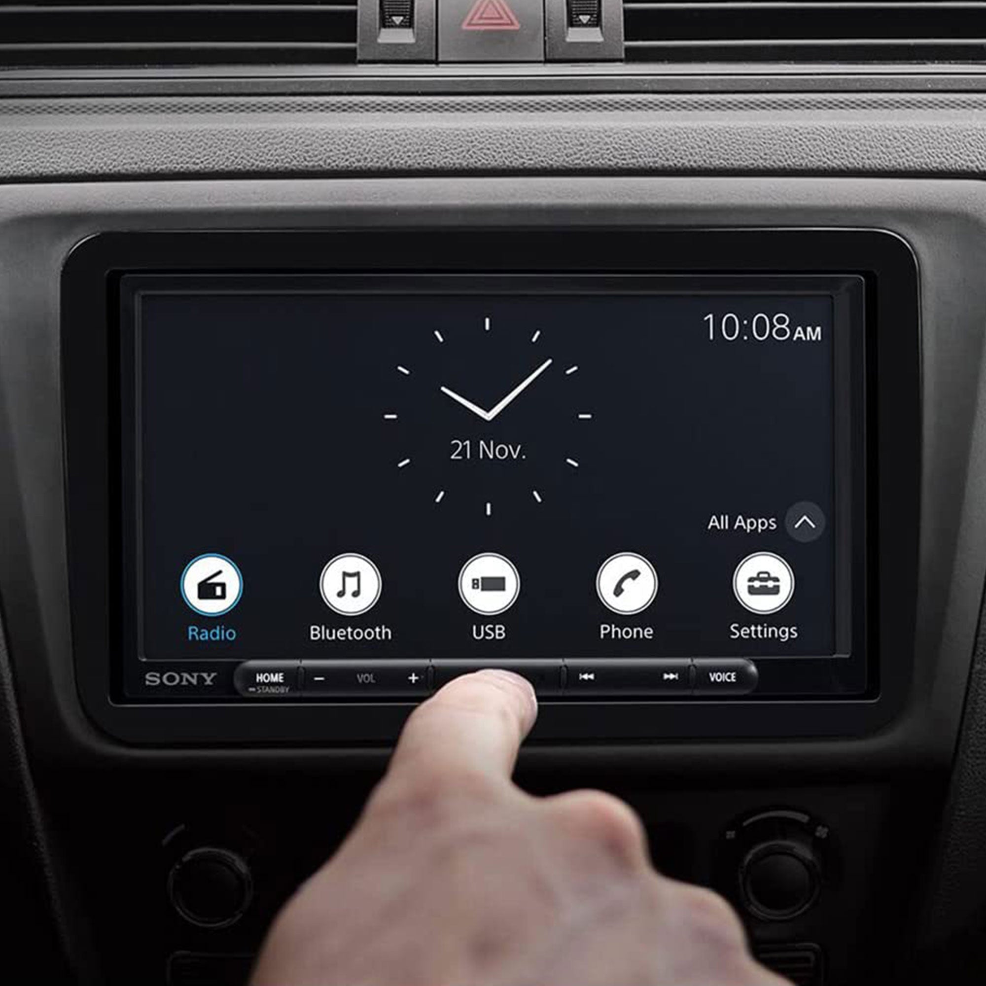 Sony XAVAX4000 CarPlay & Android Auto Media Receiver w/SiriusXM SXV300V1 Tuner