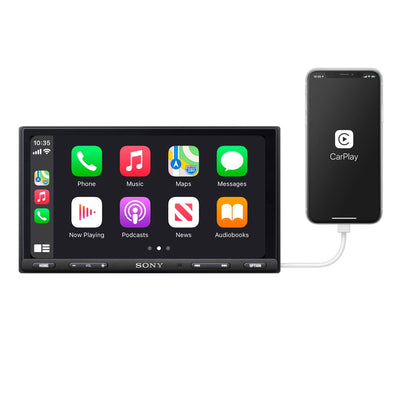 Sony XAVAX5600 CarPlay & Android Auto Media Receiver w/SiriusXM SXV300V1 Tuner