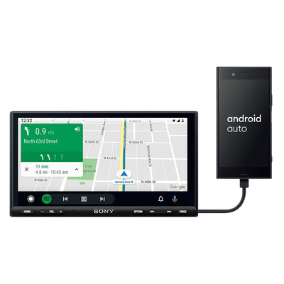 Sony XAVAX7000 CarPlay & Android Auto Media Receiver w/SiriusXM SXV300V1 Tuner