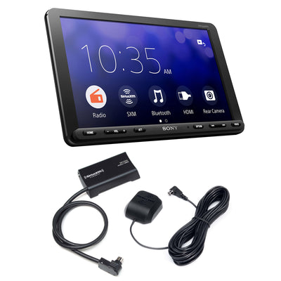 Sony XAVAX8100 CarPlay & Android Auto Media Receiver w/SiriusXM SXV300V1 Tuner