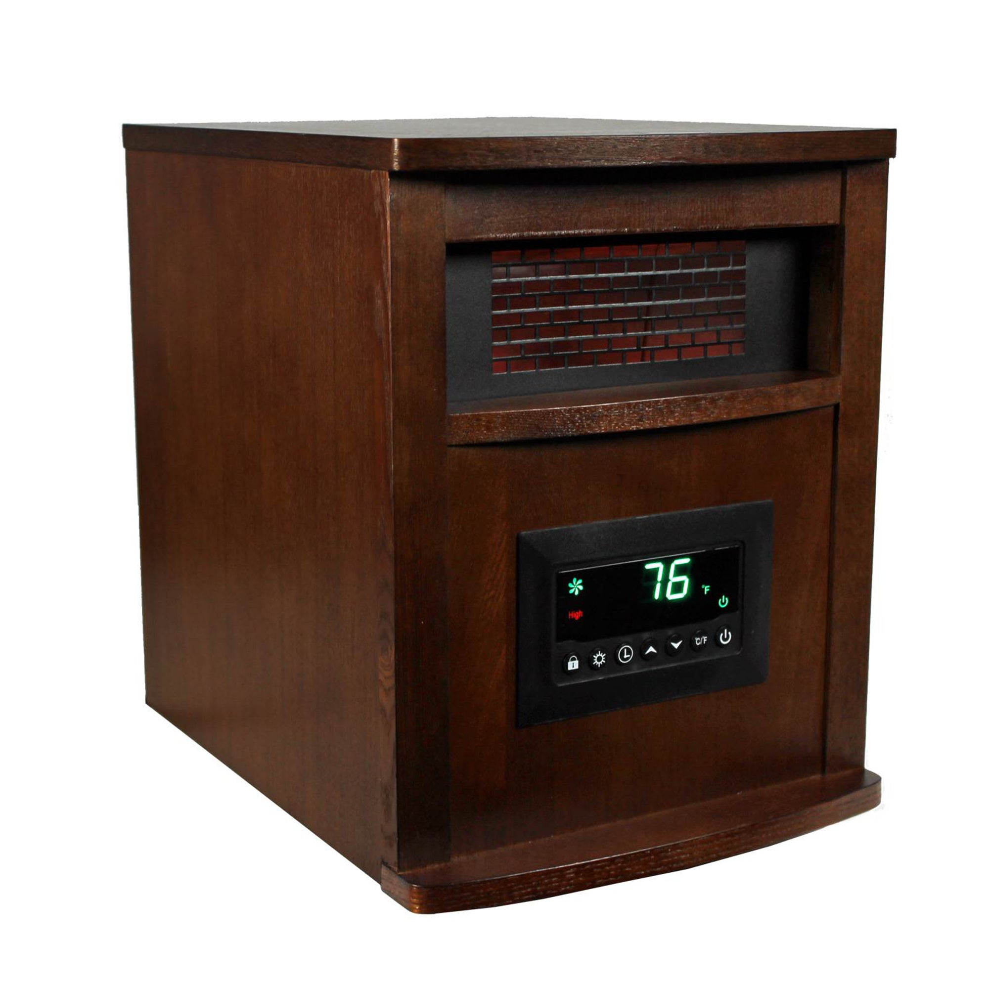 LifeSmart LifePro 6 Element 1500W Electric Infrared Quartz Space Heater (4 Pack)