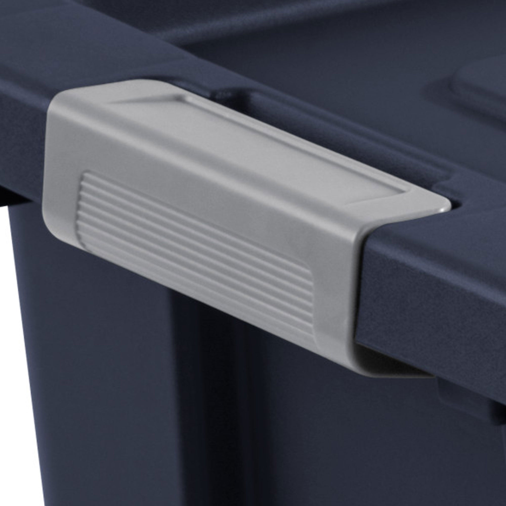 Sterilite 18 Gal Latching Tuff1 Stackable Storage Tote with Latching Lid, 6 Pack - VMInnovations