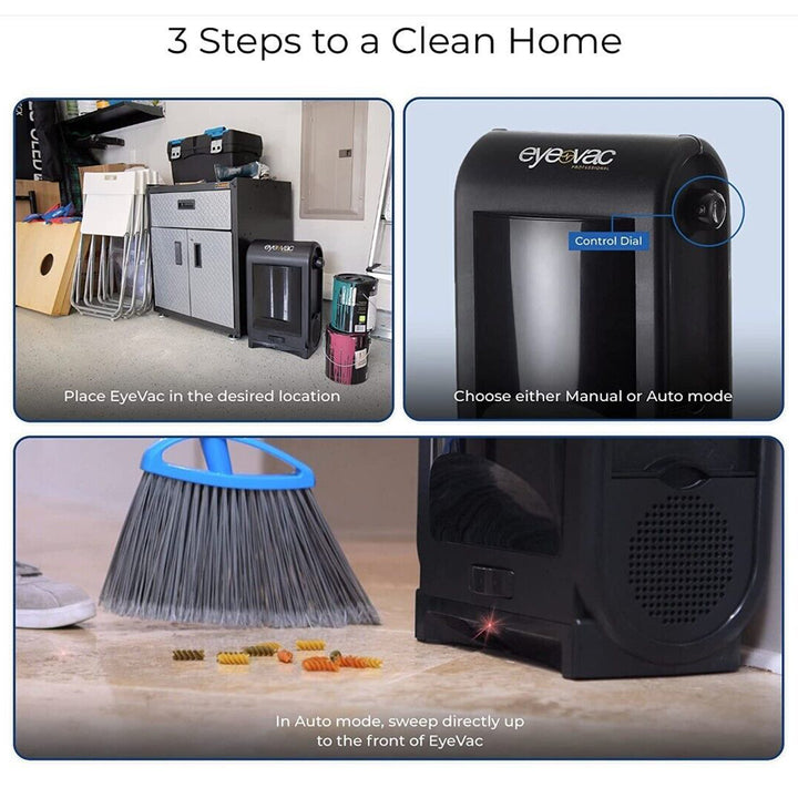 PRO Touchless Automatic Stationary Vacuum with Infrared Sensors, Silver (Used) - VMInnovations