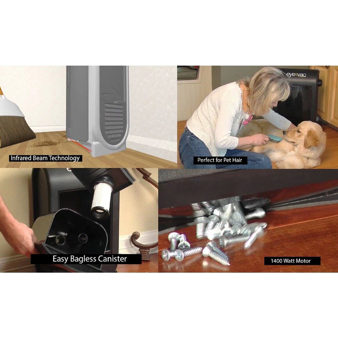 PRO Touchless Automatic Stationary Vacuum with Infrared Sensors, Silver (Used) - VMInnovations