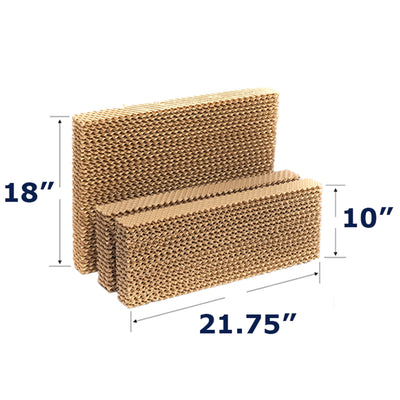 Hessaire CP370 MC37M/MC37V 3100 CFM 21.75x10in Media Pads (3pc) (Open Box) - VMInnovations