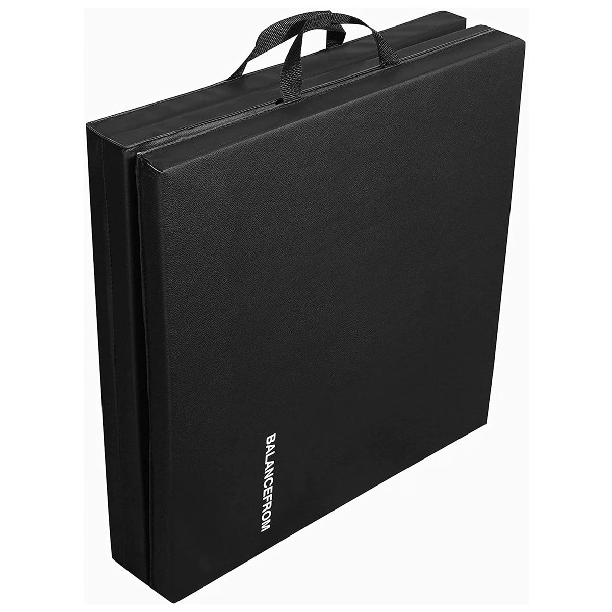 BalanceFrom Fitness GoGym 6'x2'x1.5" Folding Exercise Gym Mat, Black (Open Box) - VMInnovations