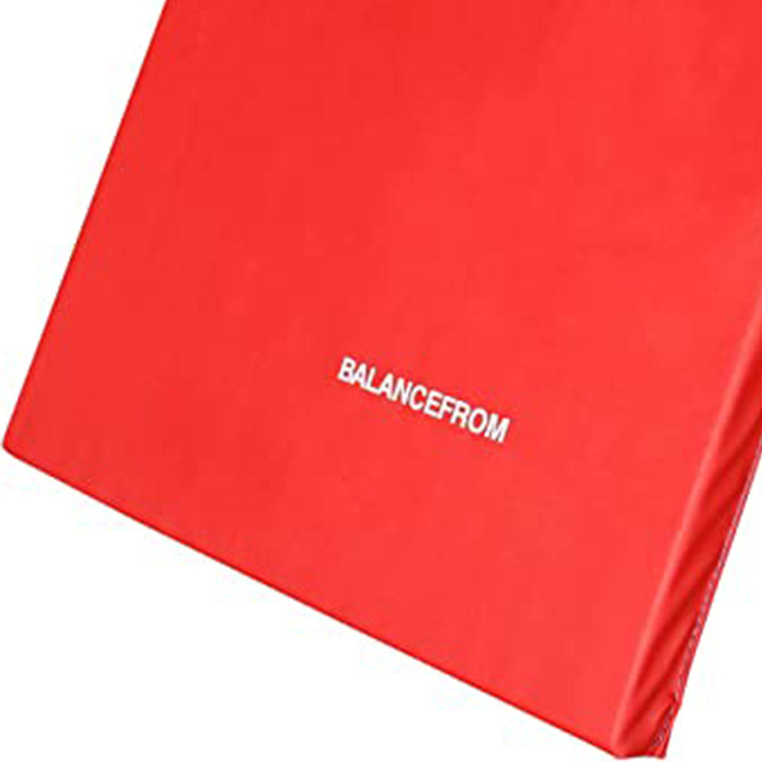 BalanceFrom Fitness GoGym 6x2' Folding 3 Panel Exercise Mat w/Handles (Open Box) - VMInnovations