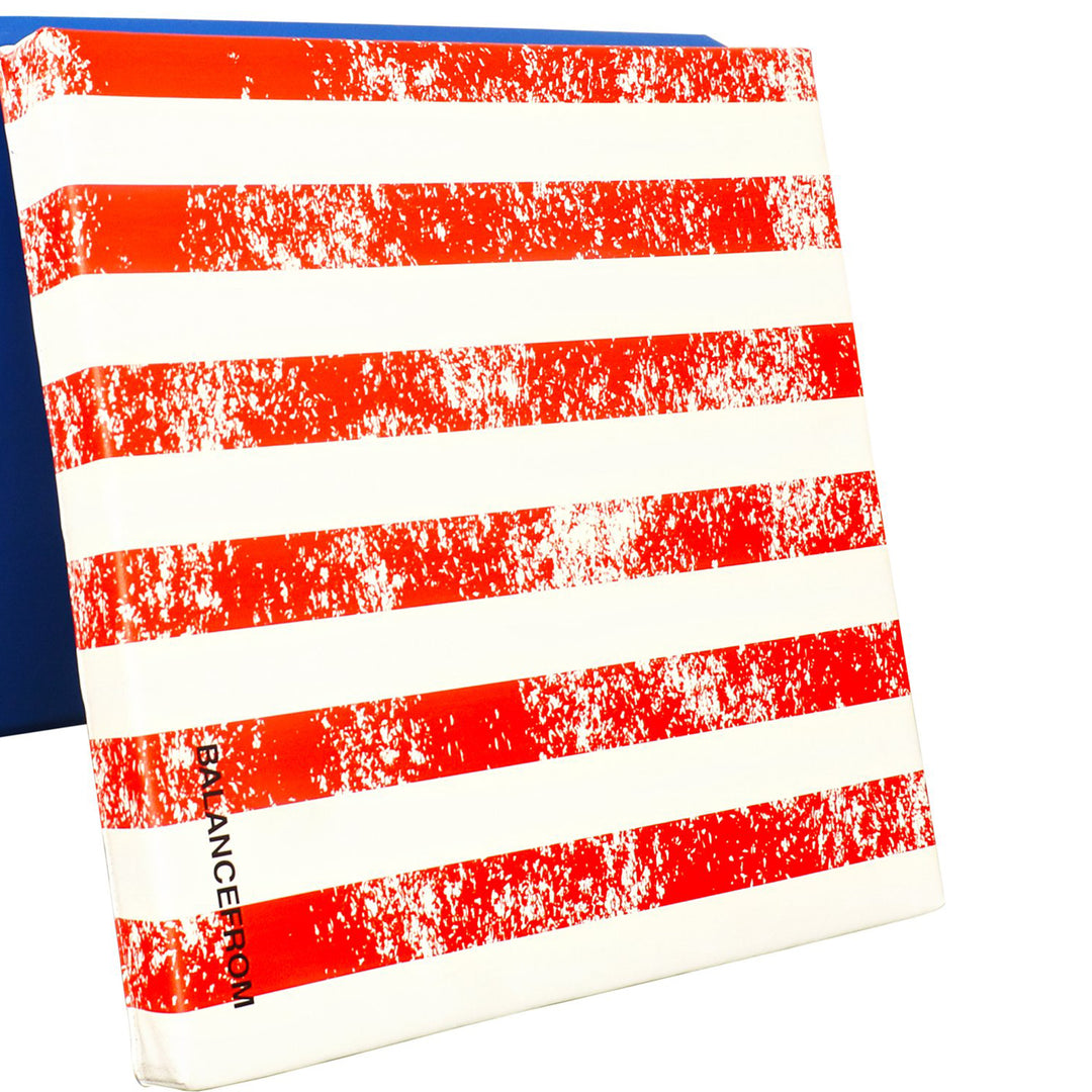 Fitness GoGym 1.5" Thick Folding 3 Panel Gym Mat, Red/White/Blue (Open Box) - VMInnovations