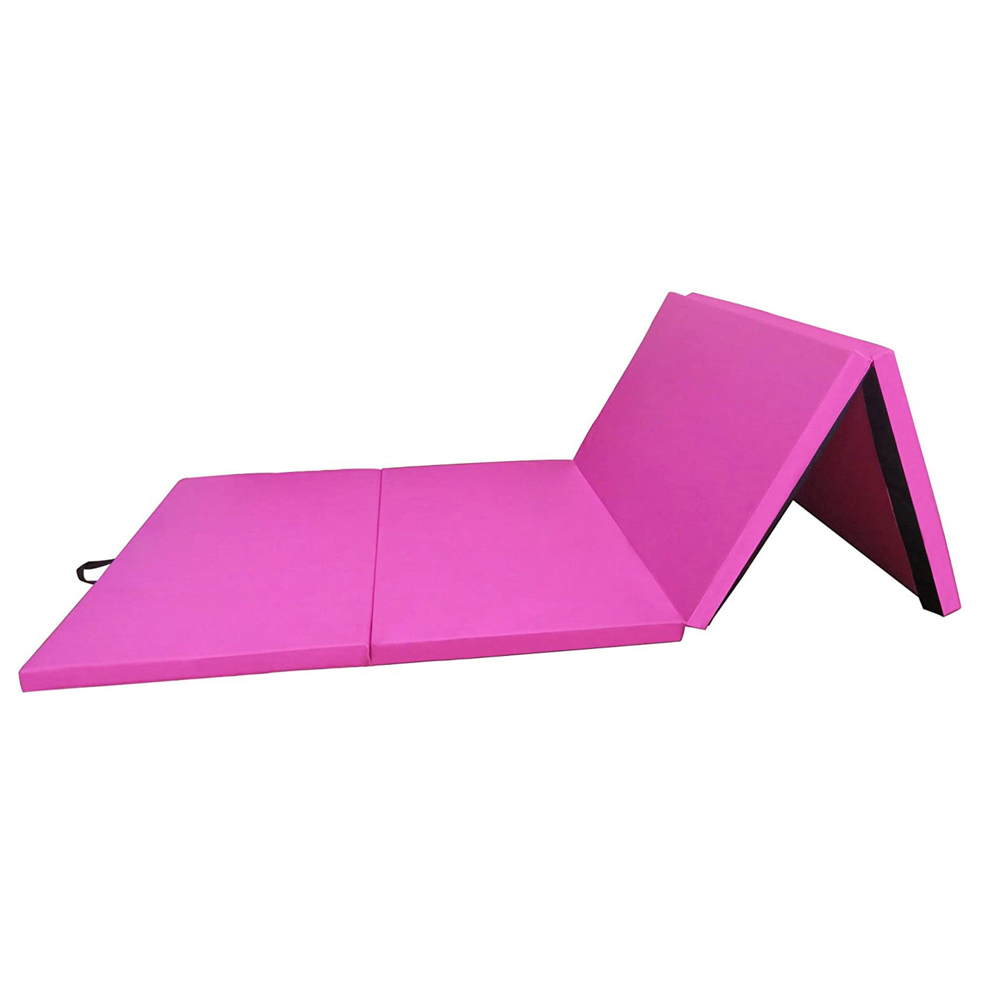 BalanceFrom Fitness GoGym All Purpose Folding Gymnastics Mat, Pink (6 Pack)