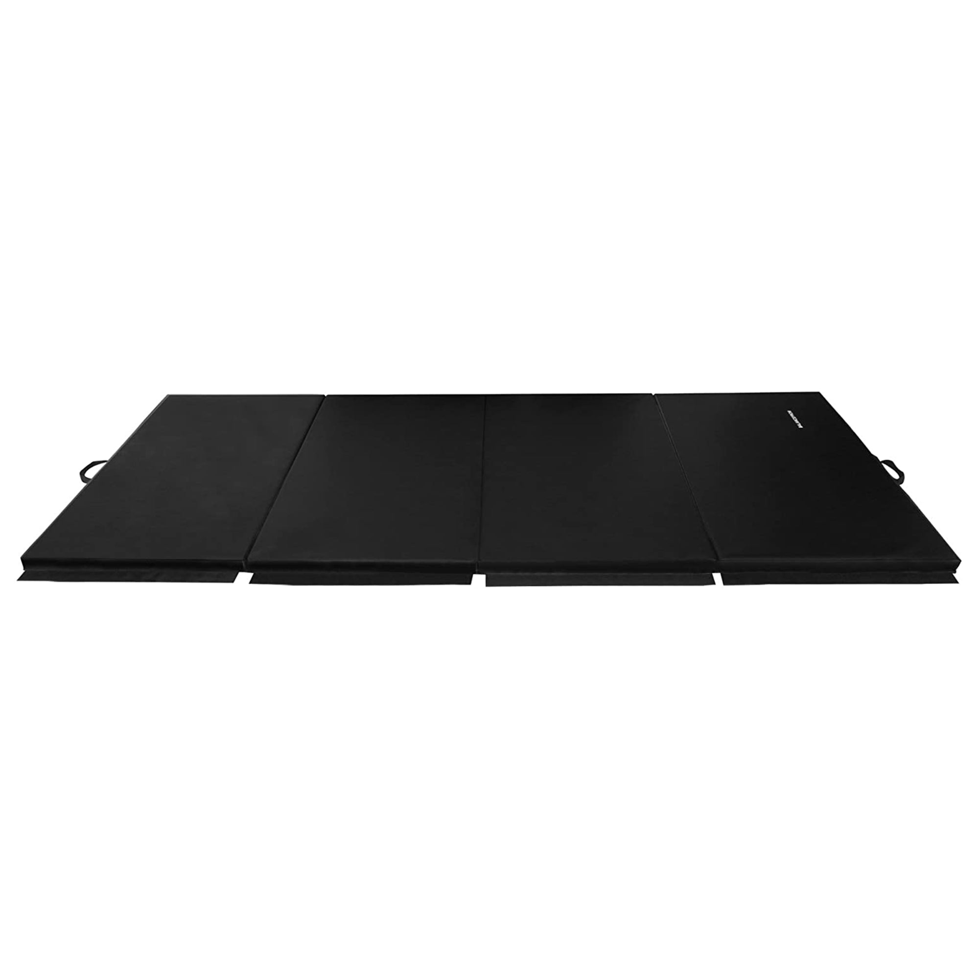 BalanceFrom Fitness 120x48in All Purpose Folding Gymnastics Mat, Black (2 Pack)