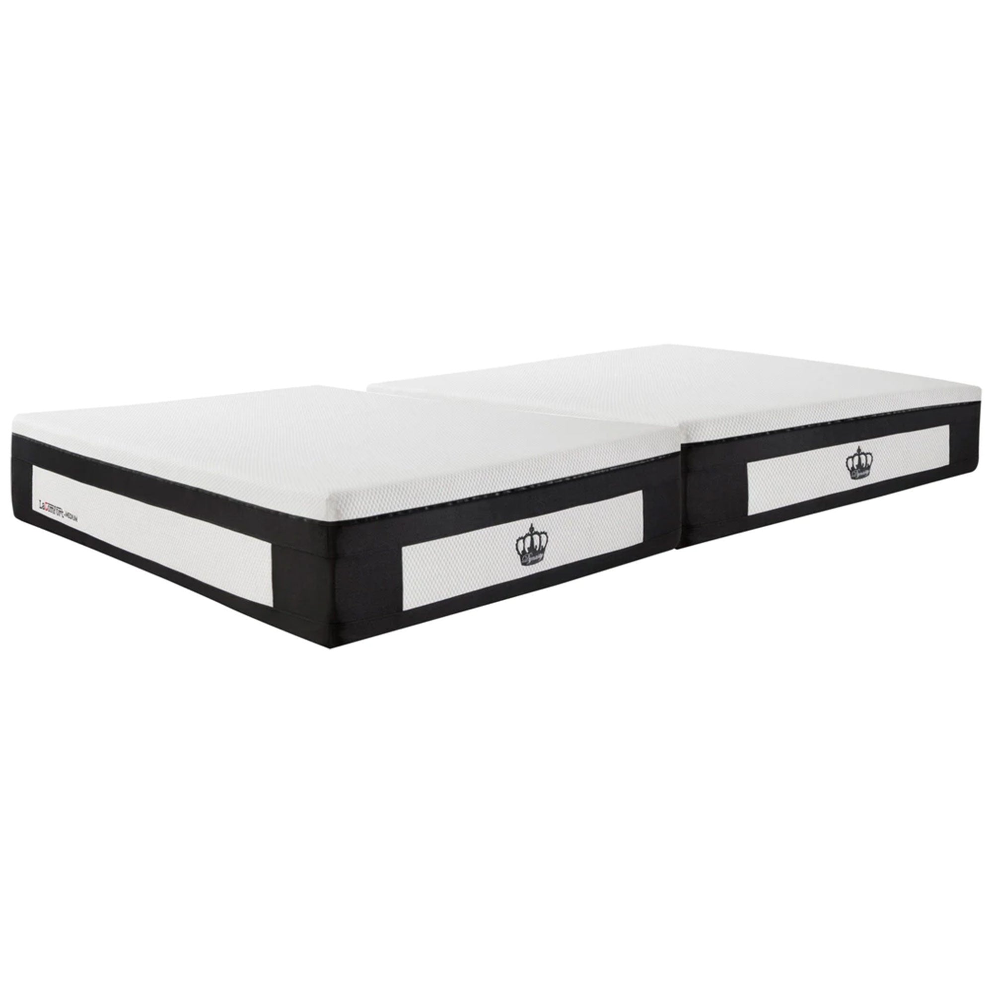 Dynasty Mattress 14" LaComfort Gel Memory Foam Mattress Bed Medium Firm, King Size - VMInnovations