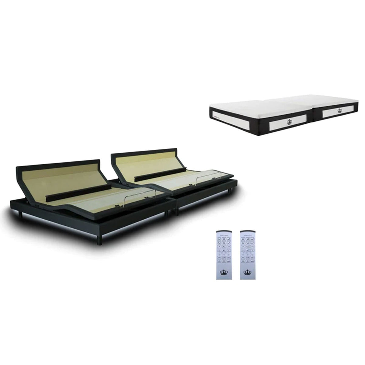 Dynasty Mattress 14" LaComfort Gel Memory Foam Mattress Bed Medium Firm, Queen Size