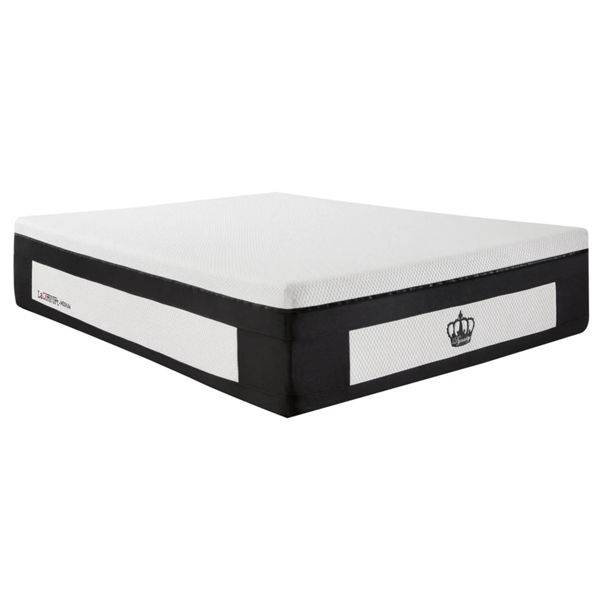 Dynasty Mattress 14" LaComfort Gel Memory Foam Mattress Bed Medium Firm, Twin XL Size - VMInnovations