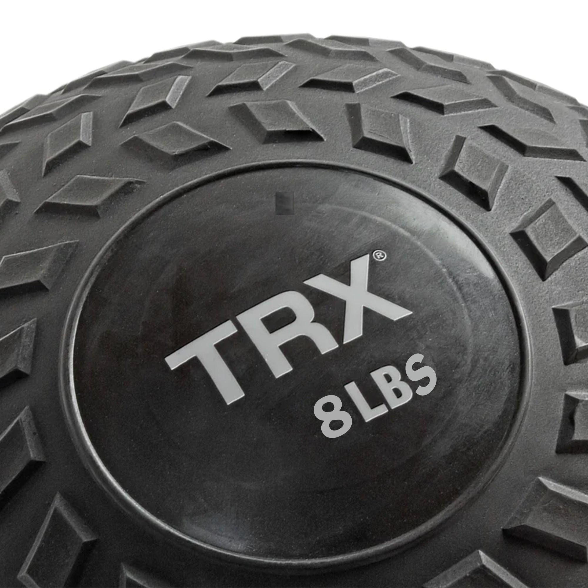 TRX 8 Pound Weighted Slam Ball for Full Body  Workouts, Black (Used) - VMInnovations