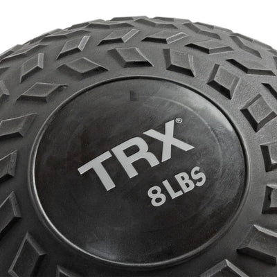 TRX 8 Pound Weighted Slam Ball for Full Body  Workouts, Black (Used) - VMInnovations