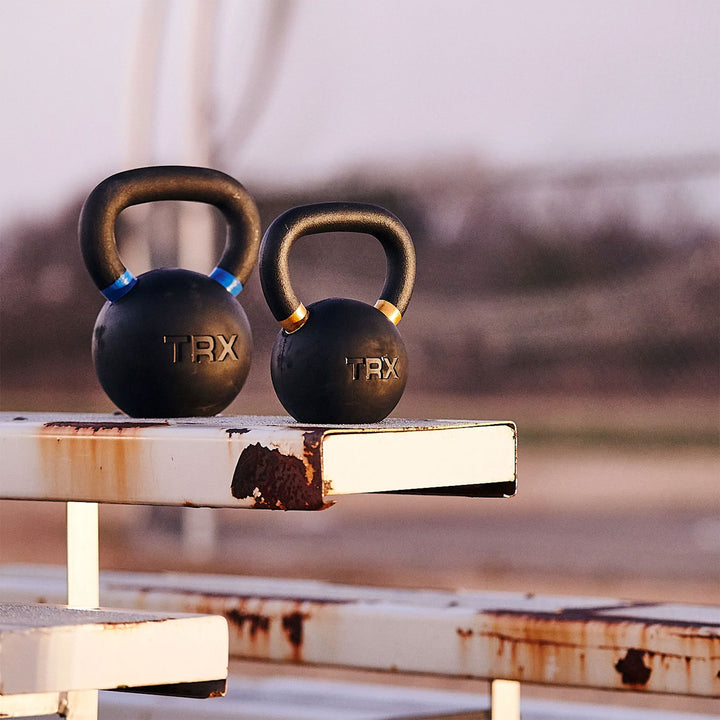 TRX Rubber Coated Kettlebell for Weight & Strength Training, 35.2 Pounds (16 kg) - VMInnovations
