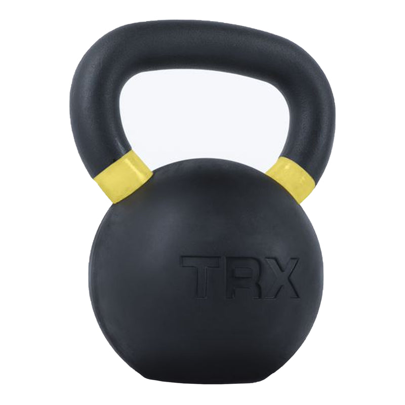 TRX Rubber Coated Kettlebell for Weight & Strength Training, 35.2 Pounds (16 kg)