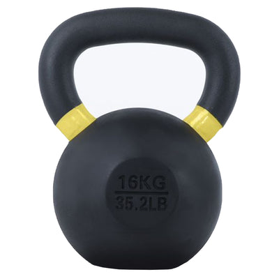 TRX Rubber Coated Kettlebell for Weight & Strength Training, 35.2 Pounds (16 kg)