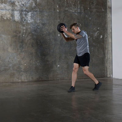 TRX 40lb Weighted Slam Ball for Full Body High Intensity Workouts, Black (Used) - VMInnovations