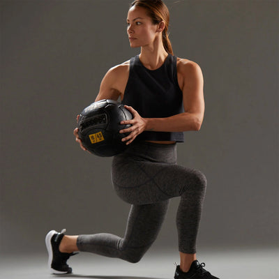 TRX 8 lb Wall Ball Home Gym Strength Training Workout Equipment, 10" (Open Box)