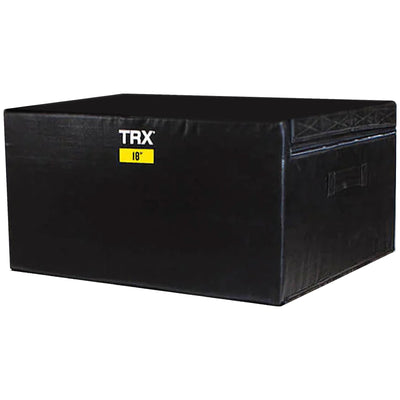 TRX 18" Soft Plyo Box Gym Workout Equipment for Plyometric Exercises (Open Box)